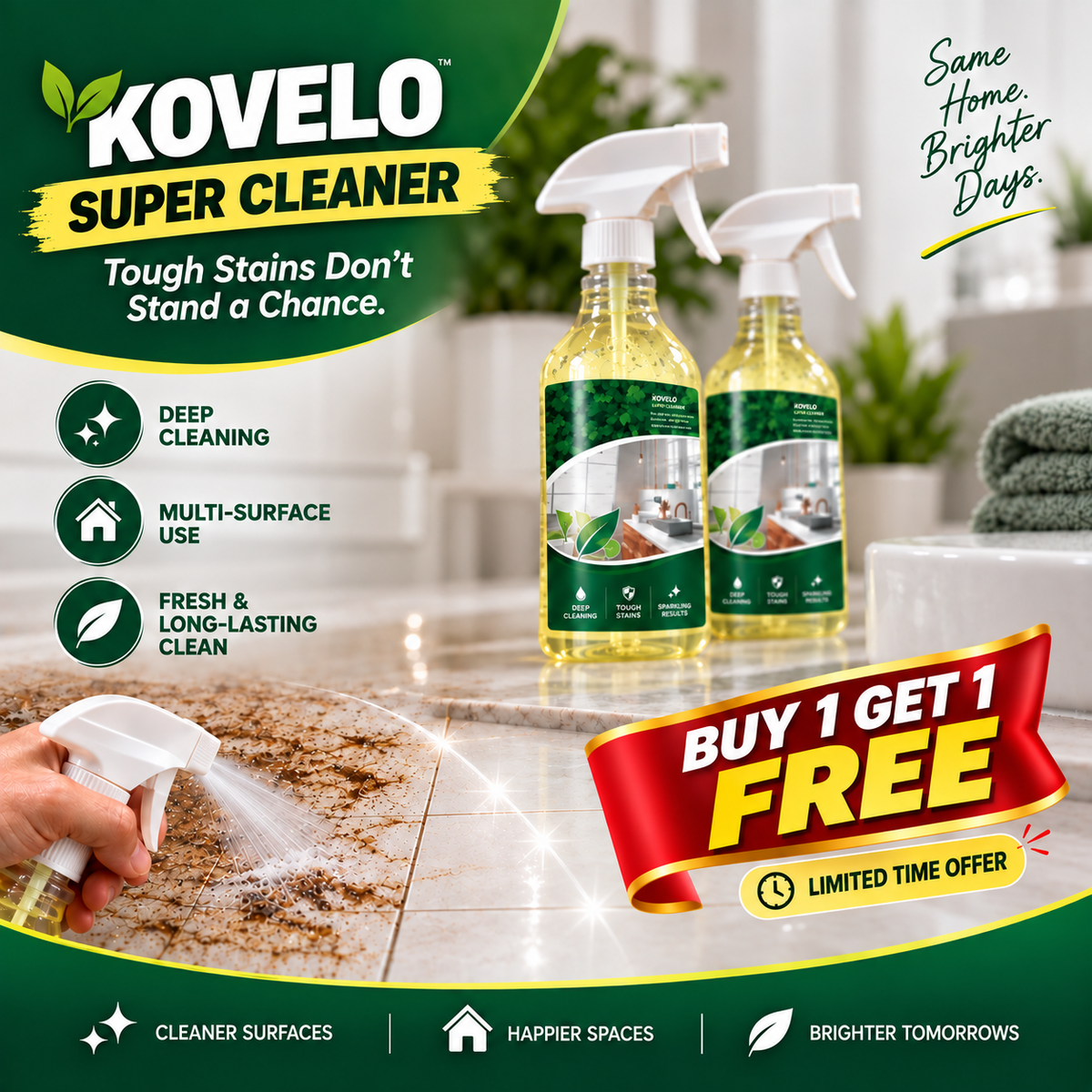 Kovelo Super Cleaner | Buy 1 Get 1 Free (Free Delivery)